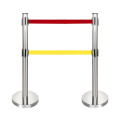 2M Crowd Control Barrier simple barriers management system queue stand line rope stanchion